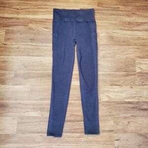 ododos Ribbed Leggings Size Small Crop